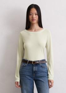 Топ Marc O'Polo ROUND NECK, Natural Stone/Beige
