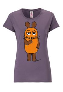 Футболка Logoshirt Sendung mit der Maus, цвет flieder-lila