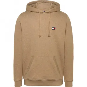 Худи Tommy Jeans Badge Regular Fit, бежевый