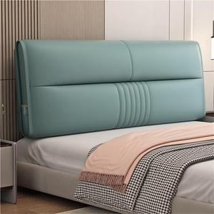 WiaEugr Кожаная подушка для кровати Green Green