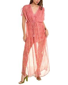 Кафтан Хеманта и Нандиты Hemant & Nandita, красный