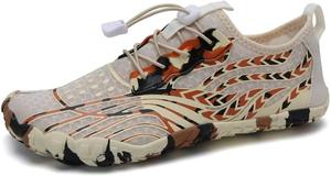 Мужские водные тапочки, босоножки с быстрой сушкой, акваноски для активного отдыха, спорта, каякинга, лодочных прогулок, походов, серфинга и прогулок Watelves, коричневый