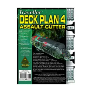 Планы палубы № 4 — Штурмовой катер, Traveller (GURPS 1st-3rd Edition) (Steve Jackson Games)
