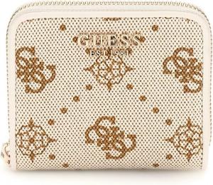 Маленький кошелек GUESS Neda Logo, Off White Logo