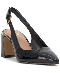 Патентованные туфли-лодочки Hamden-B Slingback Vince Camuto, черный