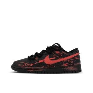 Кроссовки для скейтбординга Dunk Scarlet Interference XJDD Imperial Red низкие unisex Nike, черный/красный