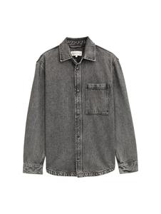 Рубашка на пуговицах классического кроя TOM TAILOR DENIM, Grey Denim