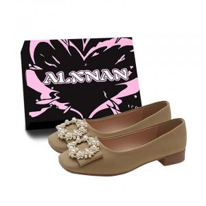 Alxnan Женские повседневные туфли-лодочки - хаки (в коробке), цвет Khaki (Box)