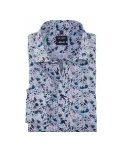 Классическая взрослая рубашка, стильная и универсальная. Olymp, мультиколор