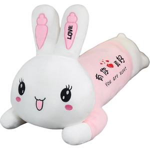 Плюшевая кукла Creative Rabbit Dolls высотой 110см/130см/150см/180см YUEZHILIAN, розовый