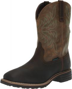 Мужские водонепроницаемые вестерн-сапоги Ariat Hybrid Rancher BOA, коричневый