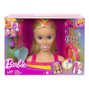 Барби, Укладка головы, Неоновая радуга, Hmd78 Barbie
