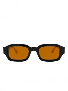 Солнцезащитные очки в квадратной оправе Peter & May Walk, черный