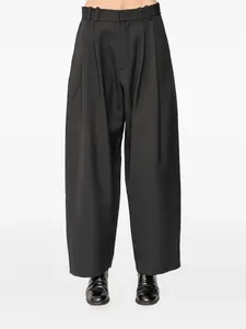 Брюки с заложенными складками Studio Nicholson, черный