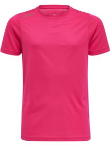 Футболка Newline S/S Kids Core Functional S/S, цвет PINK PEACOCK