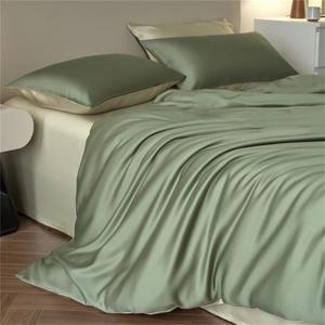Generic Комплект постельного белья из шелка для лета