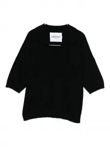 Футболка с V-образным вырезом Gotha, черный