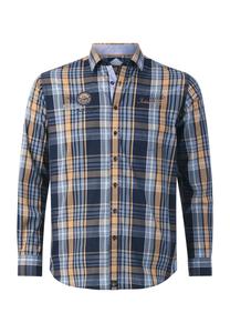 Рубашка ДЖИРКА JAN VANDERSTORM, темно-синий