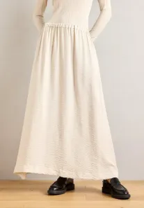 Юбка камала, длинная юбка Lindex, Light Beige