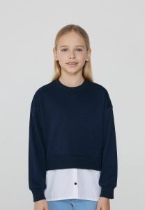 Толстовка Tezenis Sweatshirt, Blue/Mottled Blue