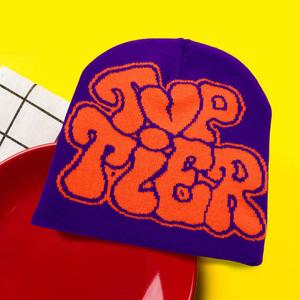 Шапка-бини высшего качества с надписью FASHNZFAB, фиолетовый