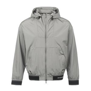 Куртки и пальто SS23 для мужчин серого цвета EMPORIO ARMANI, серый