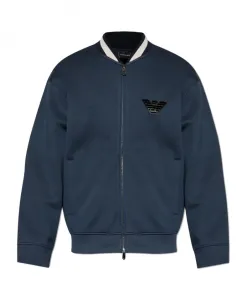 Толстовки и худи Emporio Armani, синий