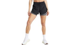 GYMSHARK Беговые 2 в 1 шорты повседневные шорты Women's Black