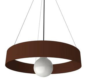 Подвесной светильник Lumicom Halo, 40x40x40 см, коричневый