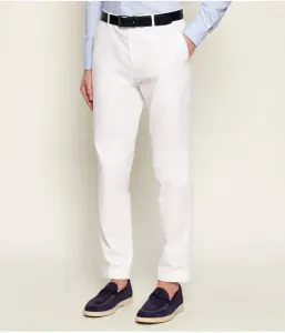 Брюки C-Genius-TU-WG-261F slim fit Boss, белый