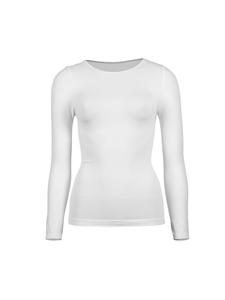 Функциональное нижнее белье, рубашка с длинными рукавами белого цвета TAO