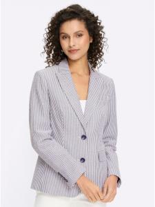 Heine Пиджак в темно-синюю и белую полоску