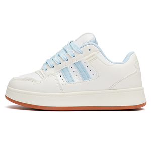 MEXICAN Нескользящие износостойкие низкие кроссовки для скейтбординга женские, белые, синие