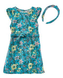 Scotch & Soda комплект из платья и повязки 2 предмета, синий