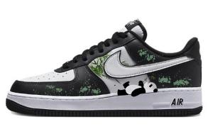 Кастомизированные кроссовки Nike Air Force 1 Skateboarding Shoes Unisex, черный