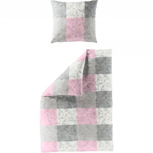 Постельное белье BIERBAUM «3092», хлопчатобумажная ткань, 100% хлопок, без глажки, цвет rose