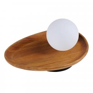 Osram Настольная лампа G9, цвет акации, дерево/стекло, степень защиты IP20