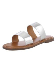 Мюли Ital-Design, серебряный