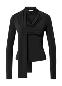 ABOUT YOU Лонгслив 'Remy' в черном цвете