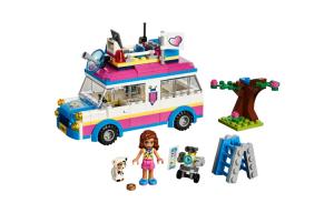 Набор пластиковых строительных блоков "Научная миссия Оливии" 300 деталей 41333 LEGO