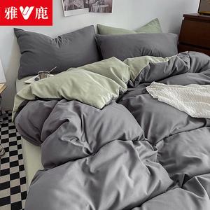 Yalu Комплект постельного белья 1,8 м, 4 предмета, пододеяльник 180х220 см, цвет Shuangpin-Shenhai Tea