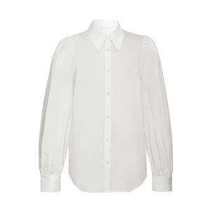 Рубашка Deep Breath с лацканами и пышными рукавами, розовый