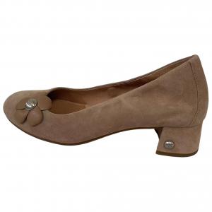 UGG Туфли-лодочки Fleur Poppy на массивном каблуке 3,5 см, женские, бежево-желтые