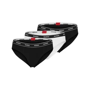 Трусики3 шт. Hugo, черный