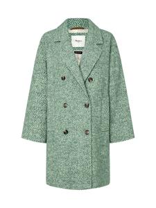 Пальто межсезонное Pepe Jeans Camille, цвет Emerald/White
