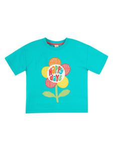 Футболка Mabe Relaxed Frugi, цвет türkis/gelb/rot