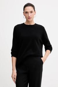 Свитер из смесовой шерсти Sisley, черный