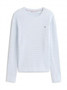 Tommy Hilfiger Curve Свитер в пастельно-голубом цвете