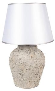 Настольная лампа Clayre & Eef Meera, серый - керамика - 35 x 59 x 35 см