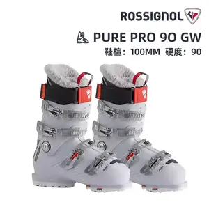 Rossignol Горнолыжные ботинки golden roocker speed80 средней жесткости для мужчин и женщин, модель purepro-90 женские ботинки жесткость 90, размер 25